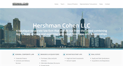 Desktop Screenshot of hershco.com